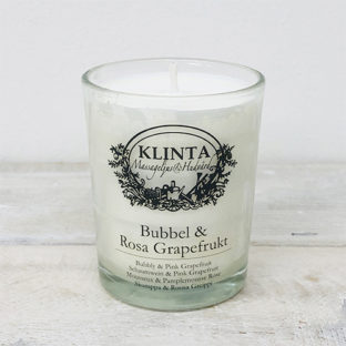 非公開: KLINTA(クリンタ)マッサージキャンドルオイル≪バブル&ピンクグレープフルーツ≫