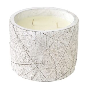 リーフカップアロマキャンドル ベルガモット＆ジャスミン 350g