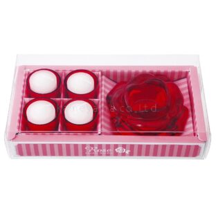 ローズキャンドルホルダーギフト【レッド】