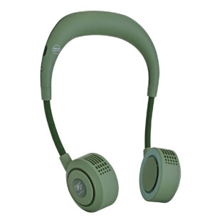 首掛け扇風機ハンズフリー ヨガシロッコ＜カーキ＞