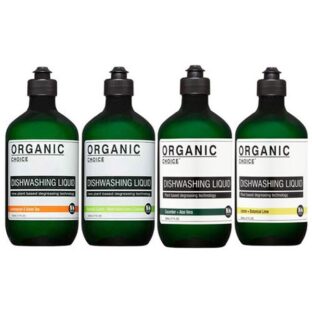 非公開: オーガニックチョイス ディッシュウォッシュ 500ml【レモングラス＆グリーンティー】【ウェストインディアンライム＆ココナッツ】