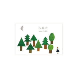 西淑 葉書箋<FOREST>(10枚綴り)