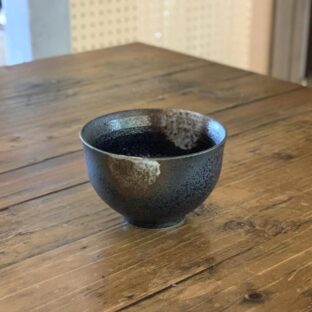 和食器ごはん茶碗＜結晶黒＞(11.5cm)