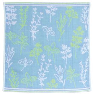 銀のふきんキッチン<ハーブブルー>