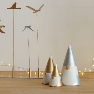 マンゴーウッドのトムテ S ＜シルバー＞＜ゴールド＞【フィリピン製】