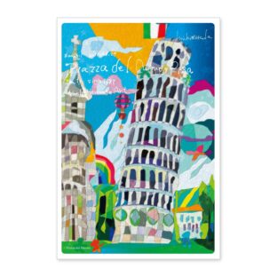 PAS-POL 世界遺産アートポストカード<ピサ>